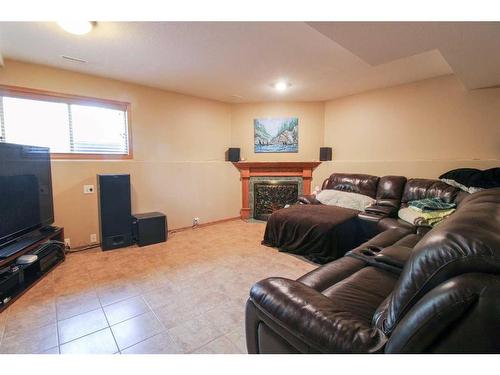 8133 106A Street, Grande Prairie, AB - Indoor With Fireplace