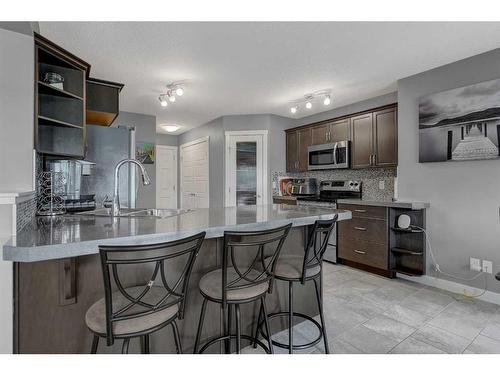 10222 87 Street, Grande Prairie, AB - Indoor Photo Showing Kitchen With Stainless Steel Kitchen With Upgraded Kitchen