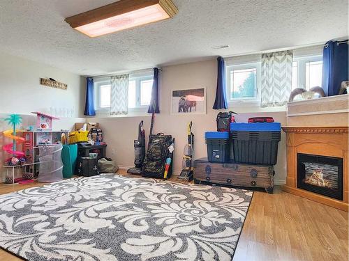 9817 102 Street, Grande Cache, AB - Indoor With Fireplace