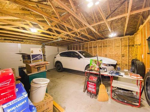 4431 45A Avenue, Rycroft, AB - Indoor Photo Showing Garage