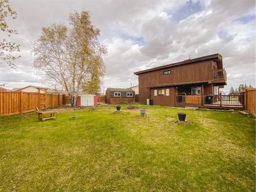 4431 45A Avenue, Rycroft, AB - Outdoor With Deck Patio Veranda With Backyard