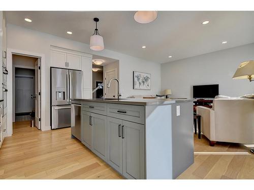 10717 150 Avenue, Rural Grande Prairie No. 1, County Of, AB - Indoor Photo Showing Kitchen With Stainless Steel Kitchen With Upgraded Kitchen