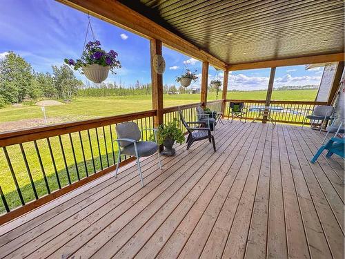 13077 Twp Rd 791, Rural Saddle Hills County, AB - Outdoor With Deck Patio Veranda With Exterior