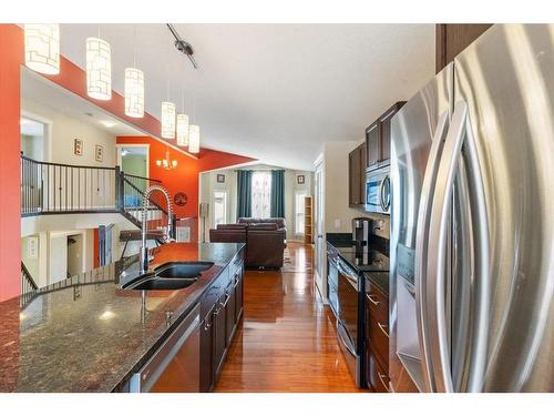 10938 60 Avenue, Grande Prairie, AB - Indoor Photo Showing Kitchen With Stainless Steel Kitchen With Double Sink