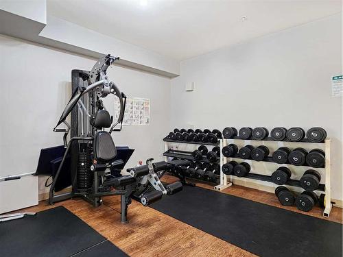 415-160 Moberly Road, Grande Cache, AB - Indoor Photo Showing Gym Room