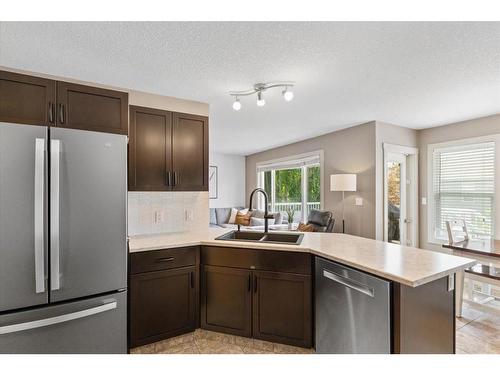 12114 103A Street, Grande Prairie, AB - Indoor Photo Showing Kitchen With Double Sink