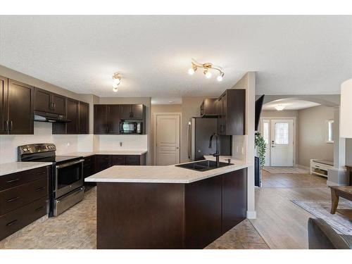 12114 103A Street, Grande Prairie, AB - Indoor Photo Showing Kitchen With Upgraded Kitchen
