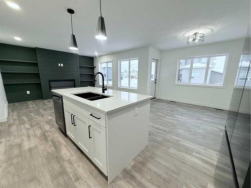 8653 122 Avenue, Grande Prairie, AB - Indoor Photo Showing Kitchen With Double Sink