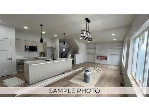 7045 85 Street, Grande Prairie, AB - Indoor Photo Showing Kitchen