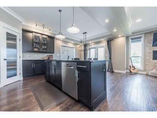 8938 94 Avenue, Grande Prairie, AB - Indoor Photo Showing Kitchen With Upgraded Kitchen