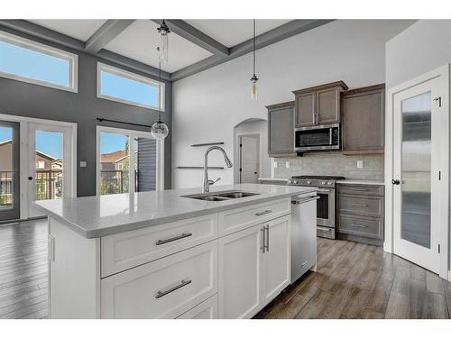 15100 104A Street, Rural Grande Prairie No. 1, County Of, AB - Indoor Photo Showing Kitchen With Double Sink With Upgraded Kitchen