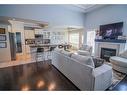 8669 117 Avenue, Grande Prairie, AB  - Indoor Photo Showing Living Room With Fireplace 