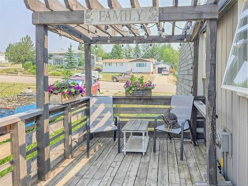 9706 104 Street, Grande Cache, AB - Outdoor With Deck Patio Veranda