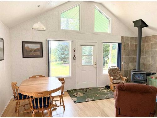 Lot#5 Fivestar, Rural Smoky River No. 130, M.D. Of, AB - Indoor Photo Showing Dining Room With Fireplace