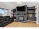 7749 Oxford Road, Rural Grande Prairie No. 1, County Of, AB  - Indoor Photo Showing Living Room With Fireplace 