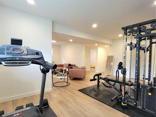 11424 107 Avenue, Grande Prairie, AB - Indoor Photo Showing Gym Room