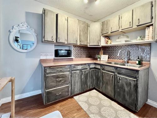 9324 104 Avenue, Grande Prairie, AB - Indoor Photo Showing Kitchen With Double Sink