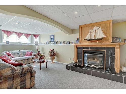 12318 107 Street, Grande Prairie, AB - Indoor Photo Showing Other Room With Fireplace