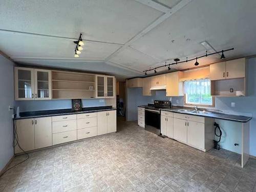 10205 112 Avenue, High Level, AB - Indoor Photo Showing Kitchen With Double Sink