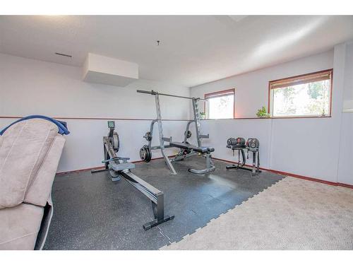 9740 71 Avenue, Grande Prairie, AB - Indoor Photo Showing Gym Room