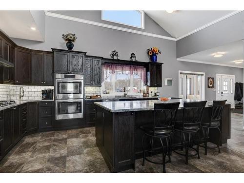 713024 Range Rd 73, Rural Grande Prairie No. 1, County Of, AB - Indoor Photo Showing Kitchen With Upgraded Kitchen