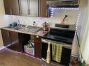 4613 50 Street, Rycroft, AB  - Indoor Photo Showing Kitchen With Double Sink 