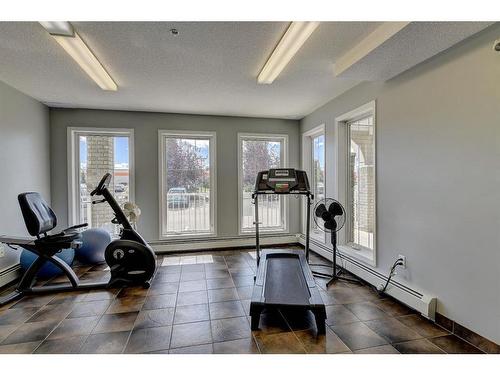 101-11230 104 Avenue, Grande Prairie, AB - Indoor Photo Showing Gym Room