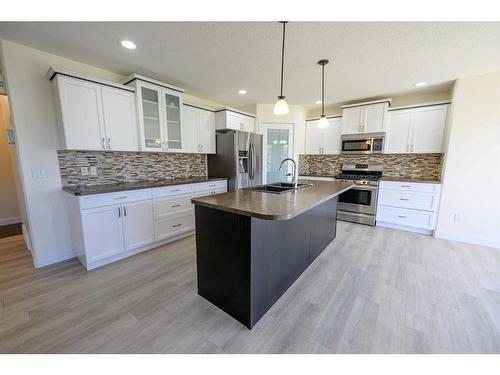 12702 106 Street, Grande Prairie, AB - Indoor Photo Showing Kitchen With Upgraded Kitchen