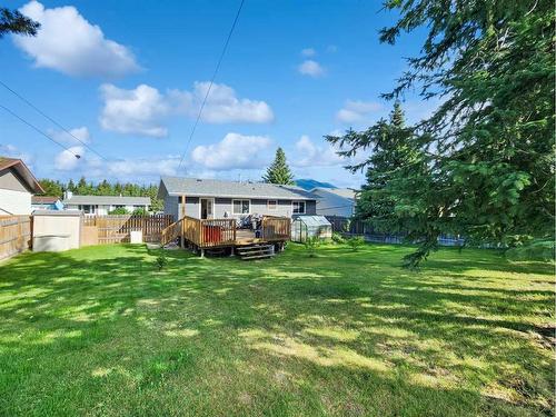 11325 Leonard Street, Grande Cache, AB - Outdoor With Deck Patio Veranda With Backyard