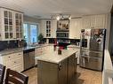 11832 104 Ave Avenue West, Fairview, AB  - Indoor Photo Showing Kitchen With Double Sink 