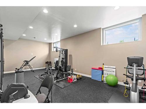 7626 Abbey Lane, Rural Grande Prairie No. 1, County Of, AB - Indoor Photo Showing Gym Room