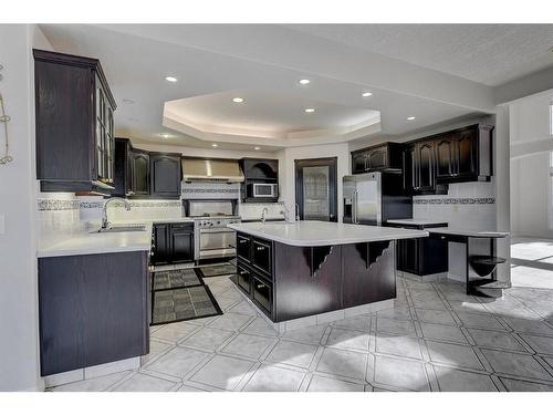 12006 Cygnet Boulevard, Grande Prairie, AB - Indoor Photo Showing Kitchen With Upgraded Kitchen