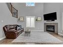 8013 112 Street, Grande Prairie, AB  - Indoor Photo Showing Living Room With Fireplace 