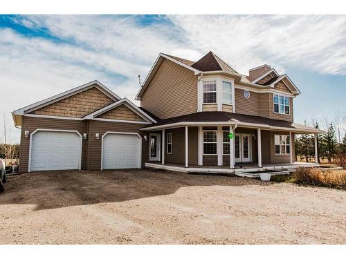 9-55007 Twp Rd 725, Rural Grande Prairie No. 1, County Of, AB - Outdoor With Deck Patio Veranda With Facade