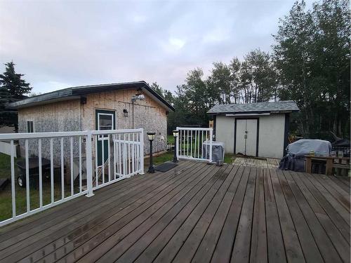 5533 And 5531 51 Street, Berwyn, AB - Outdoor With Deck Patio Veranda With Exterior