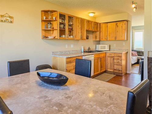 96 97 Avenue, Grande Cache, AB - Indoor Photo Showing Kitchen With Double Sink