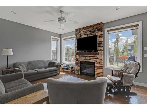 10613 155 Avenue, Rural Grande Prairie No. 1, County Of, AB - Indoor Photo Showing Living Room With Fireplace