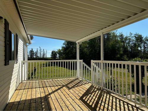 781032 Range Road 23 Road, Wanham, AB - Outdoor With Deck Patio Veranda With Exterior