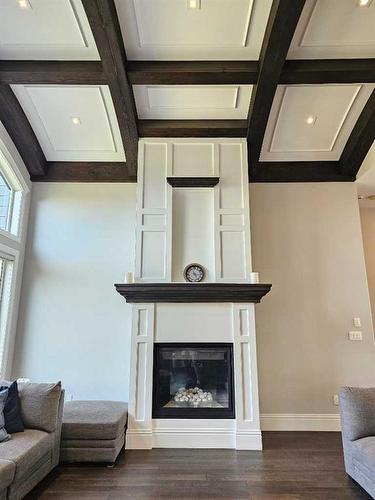 7970 Willow Grove Way, Rural Grande Prairie No. 1, County Of, AB - Indoor Photo Showing Living Room With Fireplace