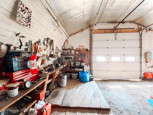 8366 794 Township, Rural Saddle Hills County, AB - Indoor Photo Showing Garage