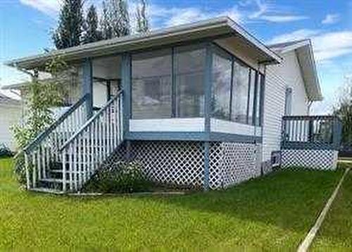 4535 46 Street, Rycroft, AB - Outdoor With Deck Patio Veranda