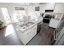 10213 125 Avenue, Grande Prairie, AB  - Indoor Photo Showing Kitchen With Double Sink 