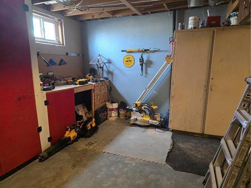 4607 55 Street, Rycroft, AB - Indoor Photo Showing Basement