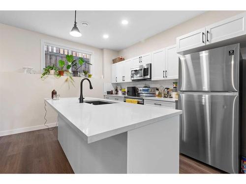 11910 79 Avenue, Grande Prairie, AB - Indoor Photo Showing Kitchen With Stainless Steel Kitchen With Upgraded Kitchen