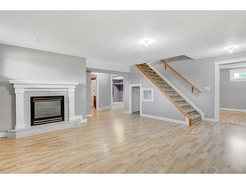 721040 Rge Rd 54, Rural Grande Prairie No. 1, County Of, AB - Indoor Photo Showing Living Room With Fireplace