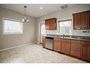 10500 109 Street, Fairview, AB  - Indoor Photo Showing Kitchen With Double Sink 