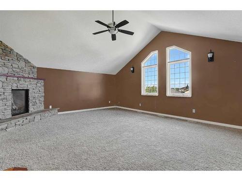 10323 Carriage Lane Drive, Rural Grande Prairie No. 1, County Of, AB - Indoor Photo Showing Other Room With Fireplace