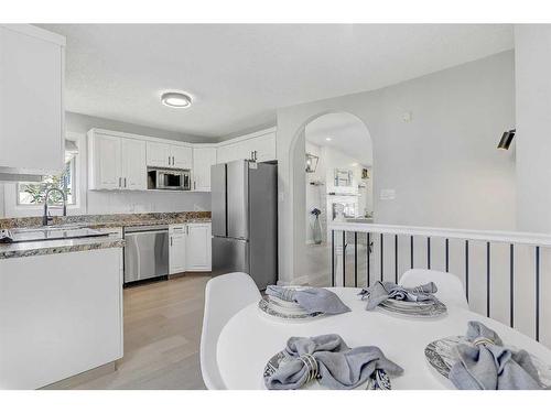 8214 Mission Heights Drive, Grande Prairie, AB - Indoor Photo Showing Kitchen With Stainless Steel Kitchen