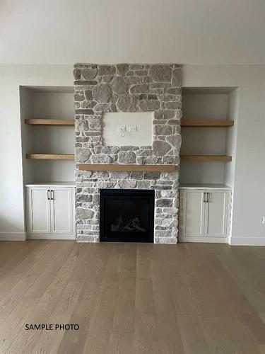 14528 107B Street, Rural Grande Prairie No. 1, County Of, AB - Indoor Photo Showing Living Room With Fireplace