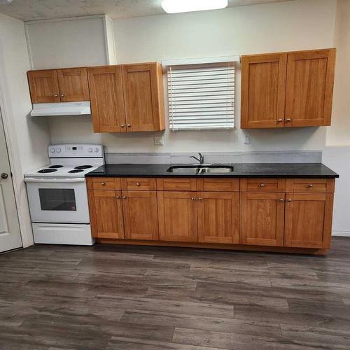 4832-57Ave . Nw, High Prairie, AB - Indoor Photo Showing Kitchen With Double Sink